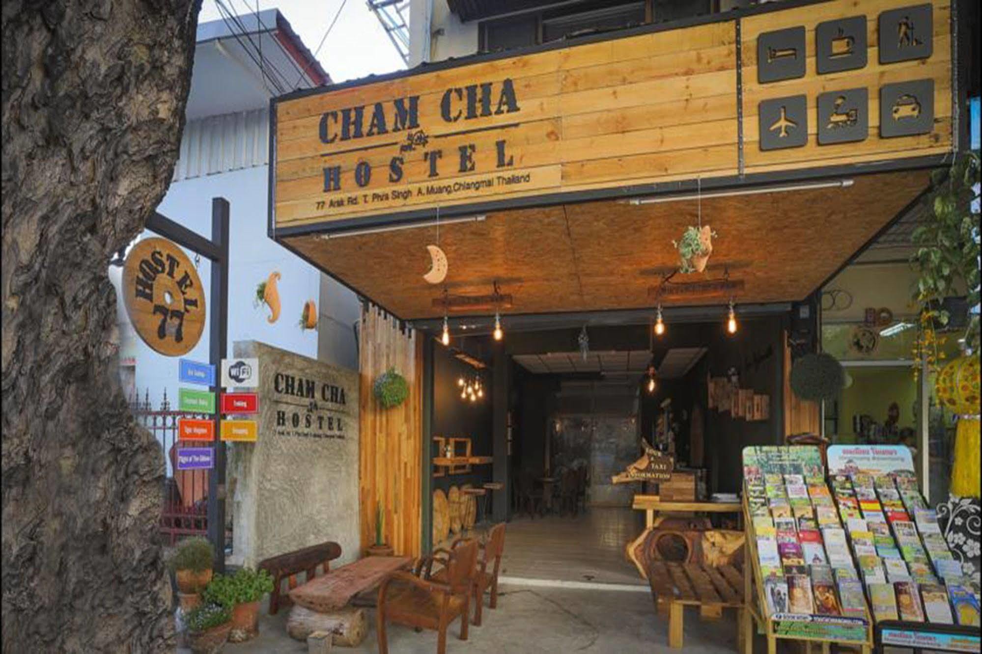 Cham Cha Hostel 清邁 外观 照片