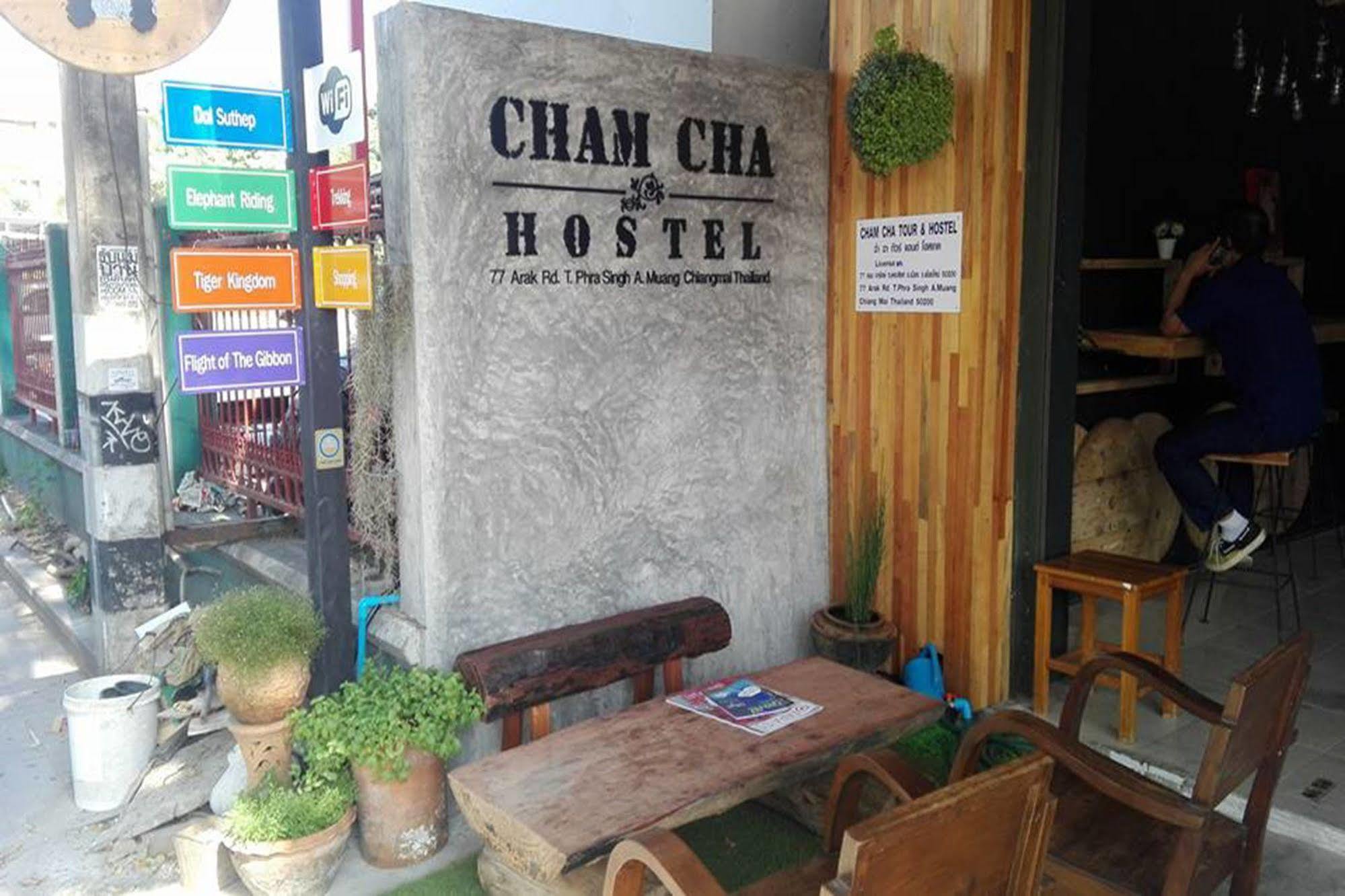 Cham Cha Hostel 清邁 外观 照片